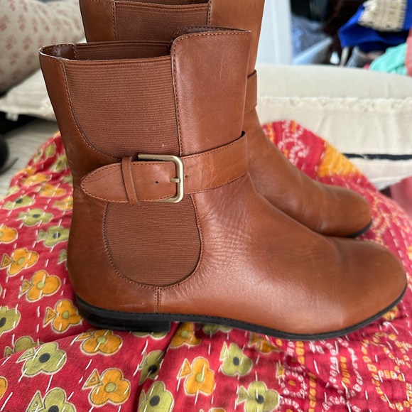 Worn once GH Bass leather ankle boots size 10 - Picture 3 of 6